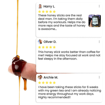 GOLD+ Shilajit Honey Sticks