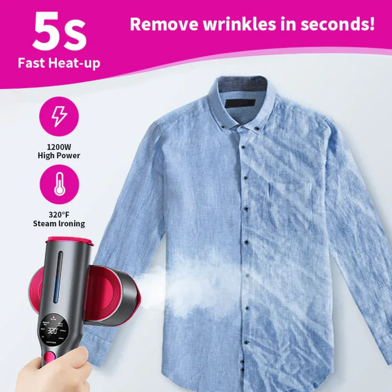 Dr.Flash™ Official | Fast Heat-Up 2-in-1 Garment Steamer& Travel Essentials