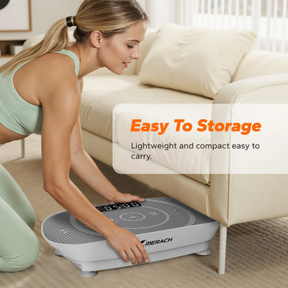 Merach Slim Vibration Plate Exercise Machine
