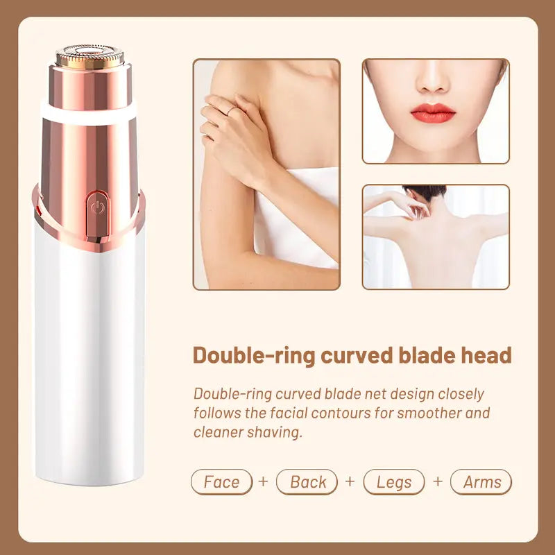 2 in 1 facial & eyebrow hair trimmer,Electric Eyebrow Trimmer