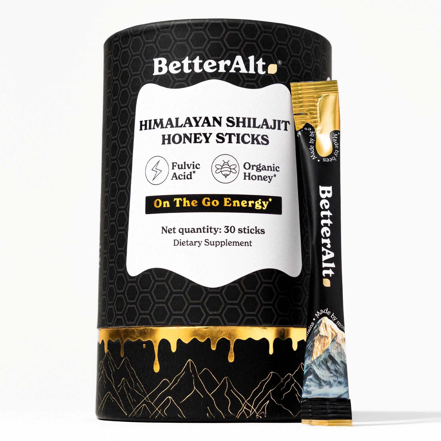 GOLD+ Shilajit Honey Sticks
